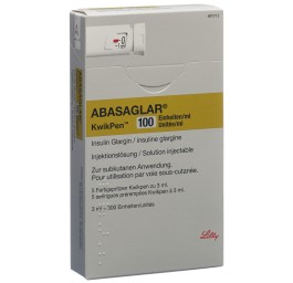 ABASAGLAR 100 U/ml Kwikpen (U80) 5 ser pré 3 ml