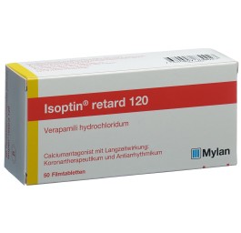 ISOPTIN retard cpr pell ret 120 mg 50 pce