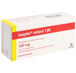 ISOPTIN retard cpr pell ret 120 mg 100 pce