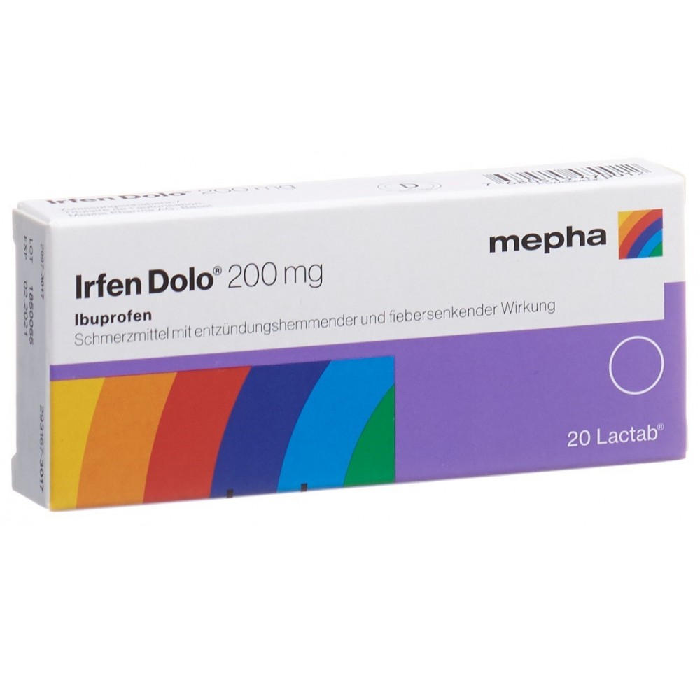 IRFEN DOLO Lactab 200 mg 20 pce