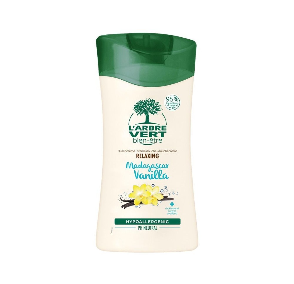 L'ARBRE VERT Crème douche éco Vanille d/f 250 ml