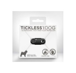 TICKLESS Mini Pet Dog prot tiques puces noir