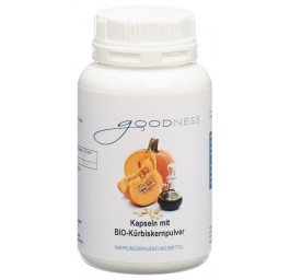 GOODNESS BIO-Kürbiskernpulver caps 600 mg 150 pce