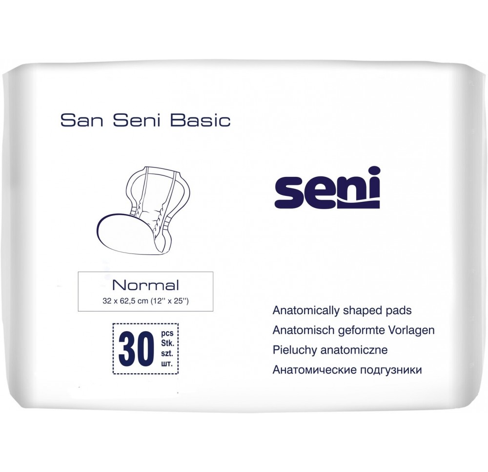 SAN SENI Basic Normal couches anatomiqu 30 pce