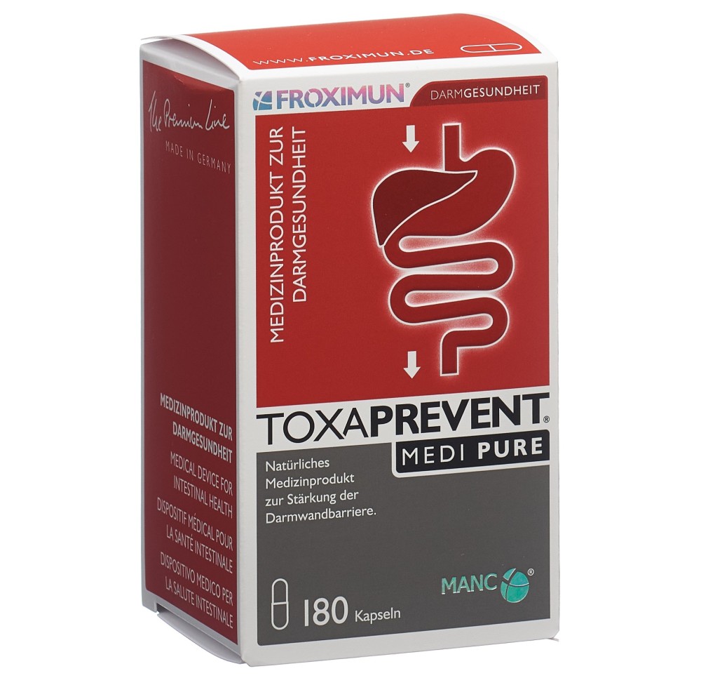 TOXAPREVENT Medi Pure caps 180 pce