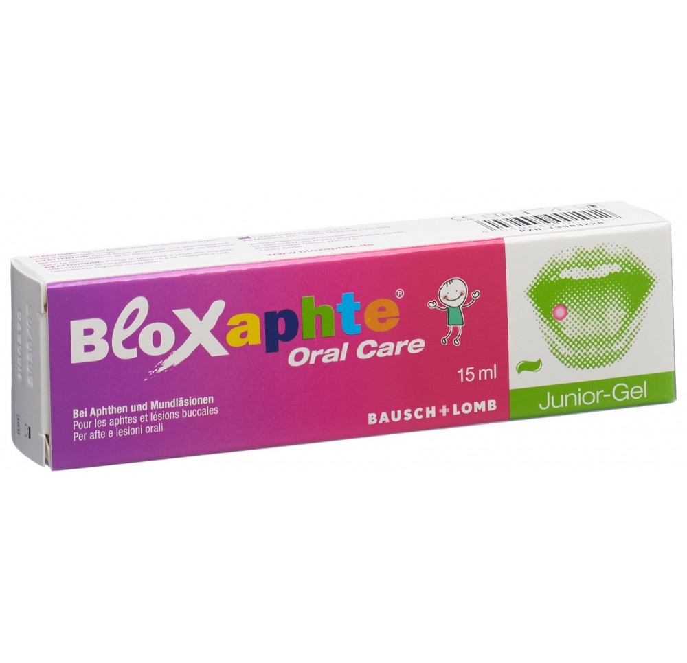 BLOXAPHTE Oral Care Junior gel tb 15 ml