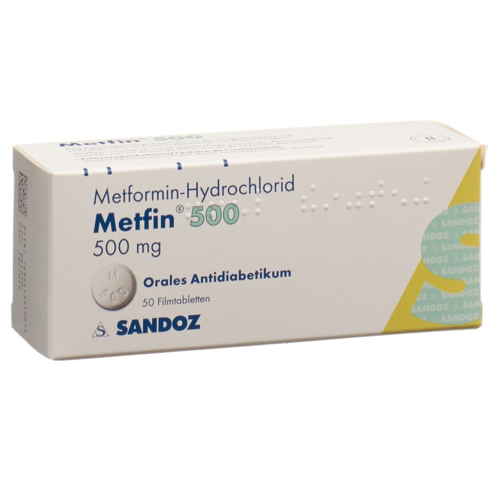 METFIN cpr pell 500 mg 50 pce METFIN cpr pell 500 mg 50 pce