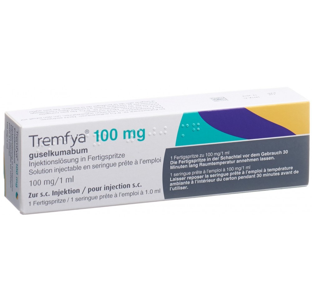 TREMFYA sol inj 100 mg/ml ser pré 1 ml