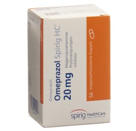 OMEPRAZOLE Spirig HC caps 20 mg bte 56 pce