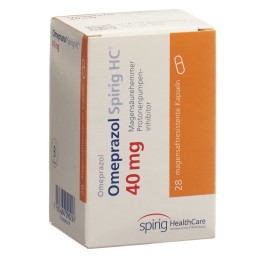 OMEPRAZOLE Spirig HC caps 40 mg bte 28 pce