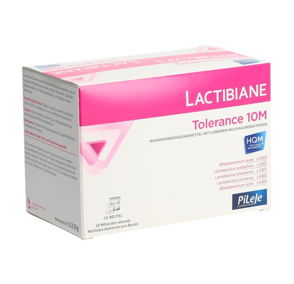 LACTIBIANE Tolérance 10M sach 45 pce LACTIBIANE Tolérance 10M sach 45 pce