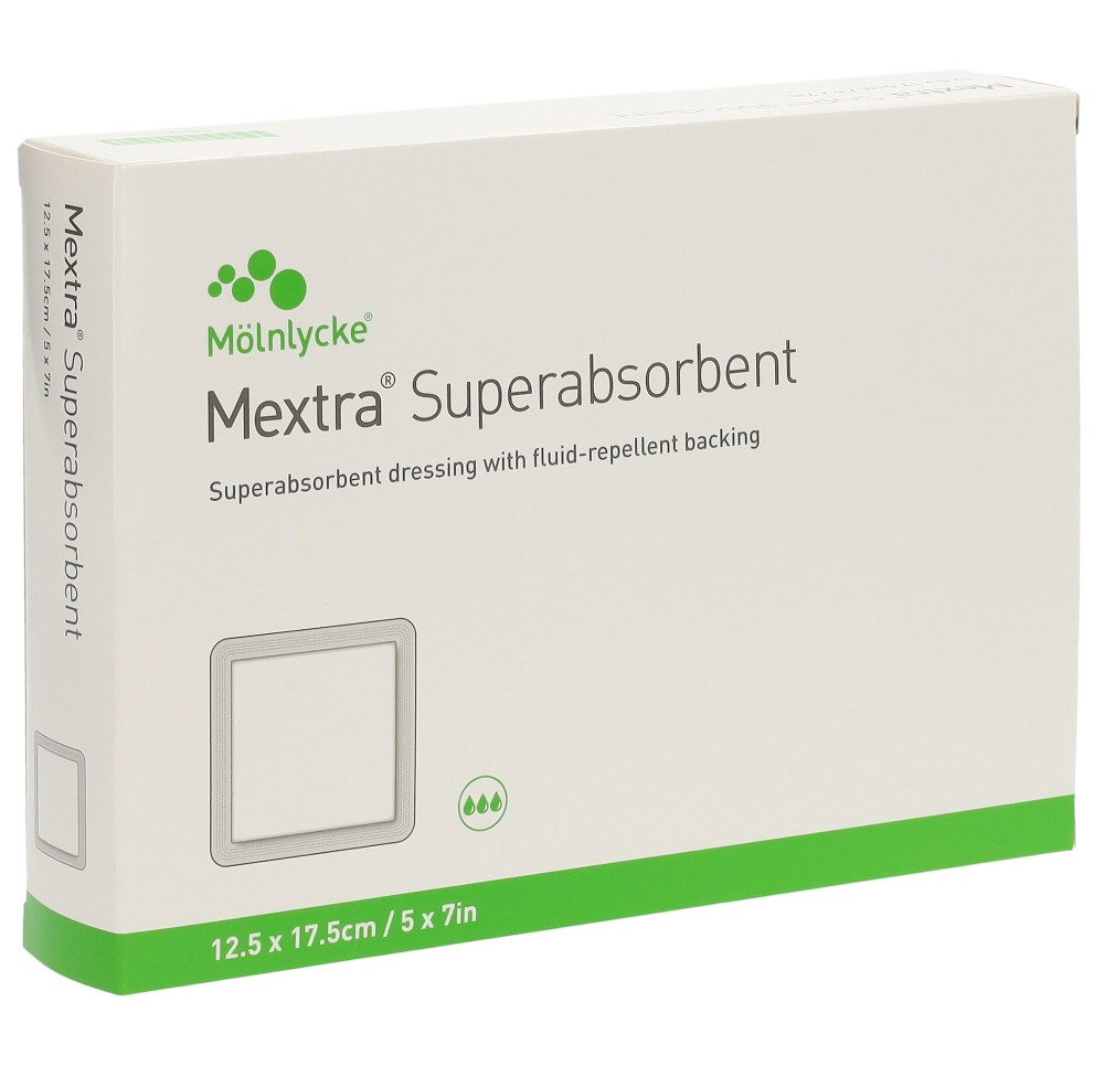 MEXTRA Superabsorbent 12.5x17.5 cm 10 pce