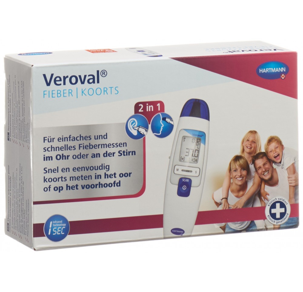 VEROVAL 2en1 thermomètre IR