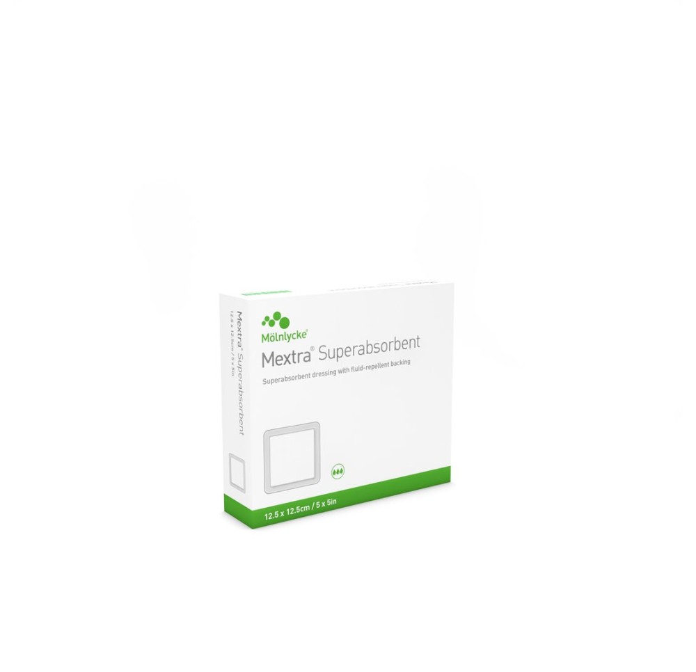MEXTRA Superabsorbent 12.5x12.5 cm 10 pce