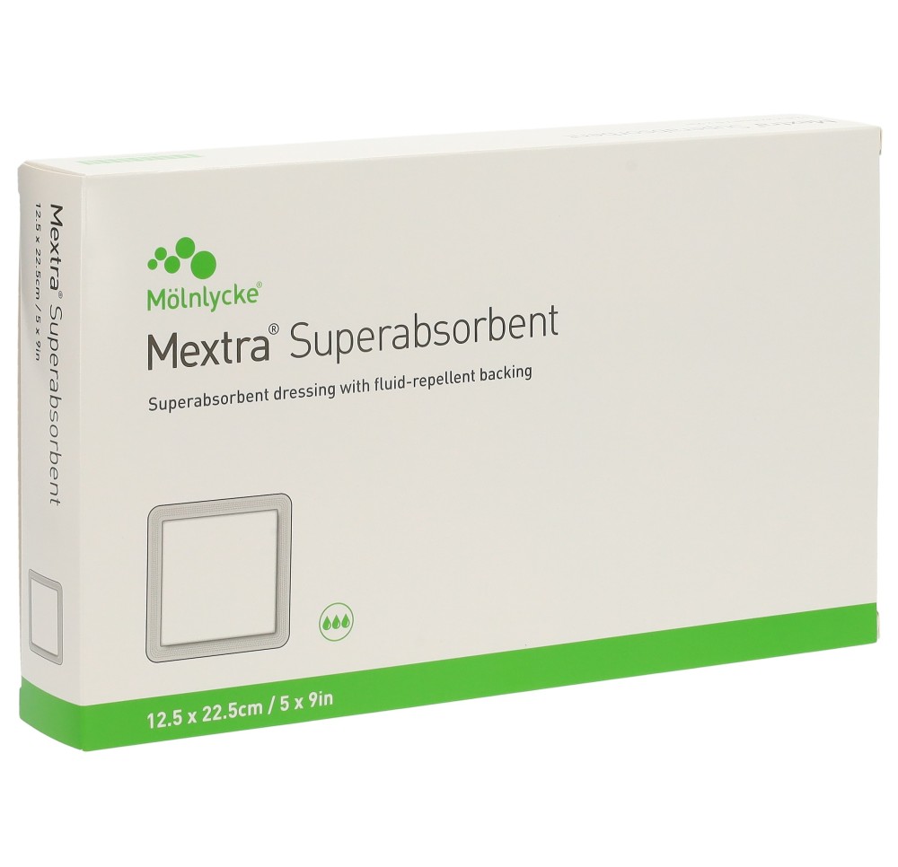 MEXTRA Superabsorbent 12.5x22.5 cm 10 pce