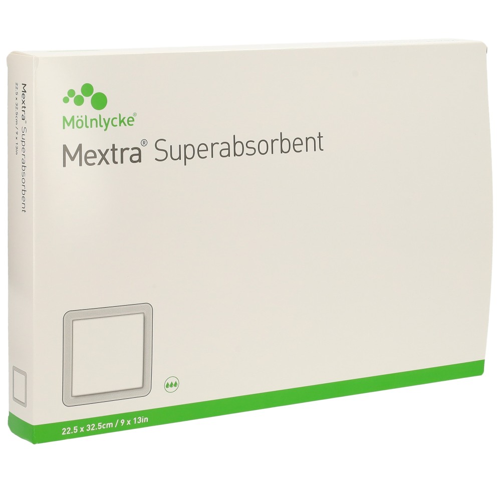 MEXTRA Superabsorbent 22.5x32.5 cm 10 pce