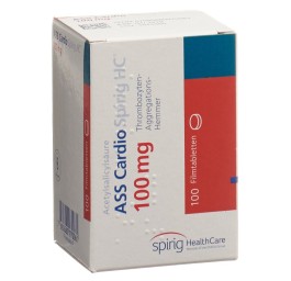 ASS CARDIO Spirig HC cpr pell 100 mg bte 100 pce