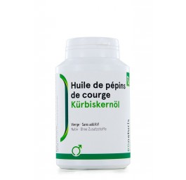 BIONATURIS huile pépins courge caps 500 mg 180 pce