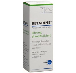 BETADINE solution désinfectante fl 60 ml