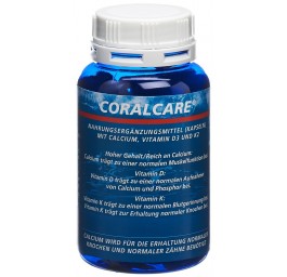 CORALCARE Calcium caps 750 mg VitD3 + K2 120 pce