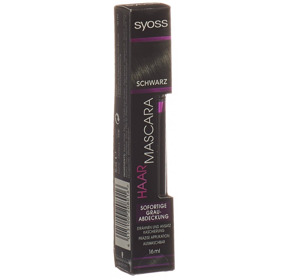 SYOSS Mascara noir 16 ml