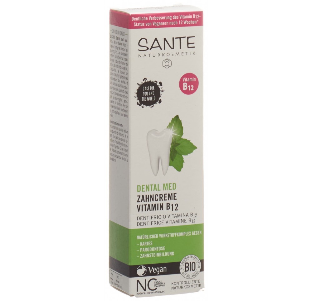 SANTE Dental Med pâte dentifrice vit B12 tb 75 ml