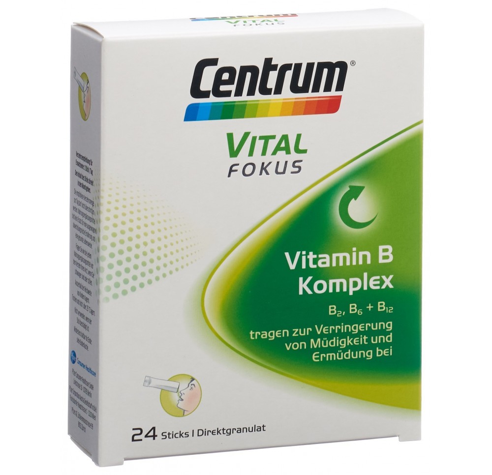 CENTRUM Vital Fokus gran Sticks 24 pce