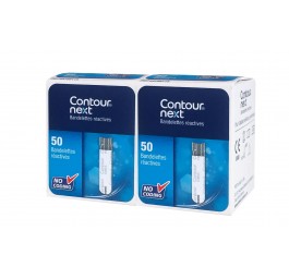 CONTOUR NEXT (IP-APS) bandelettes réact 2 x 50 pce