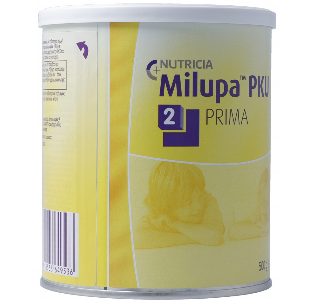 MILUPA PKU 2-prima pdr 1-8 ans bte 500 g