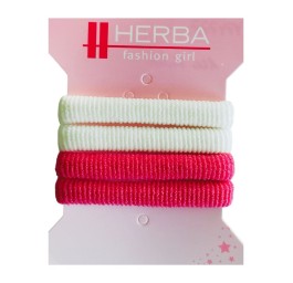 HERBA FHH Kids élastiques cheveux ass 121206 4 pce