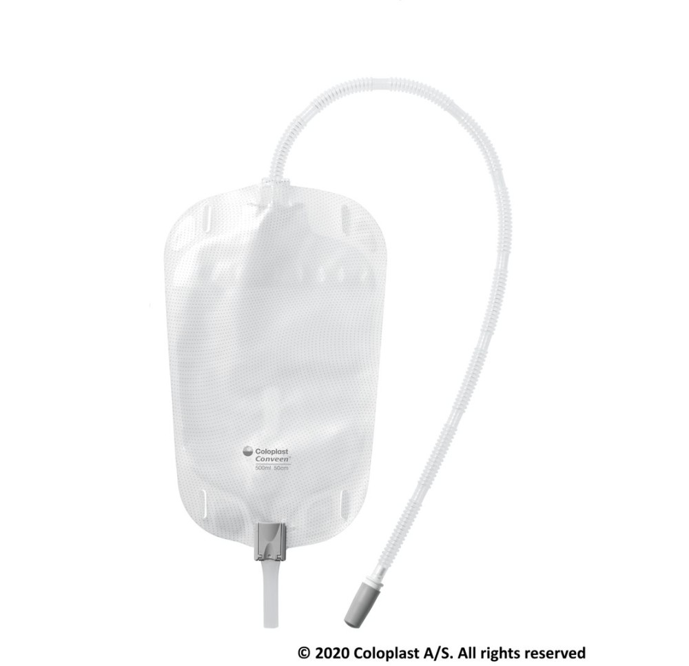 CONVEEN SP poche jambe 350ml 50cm anti ref 10 pce