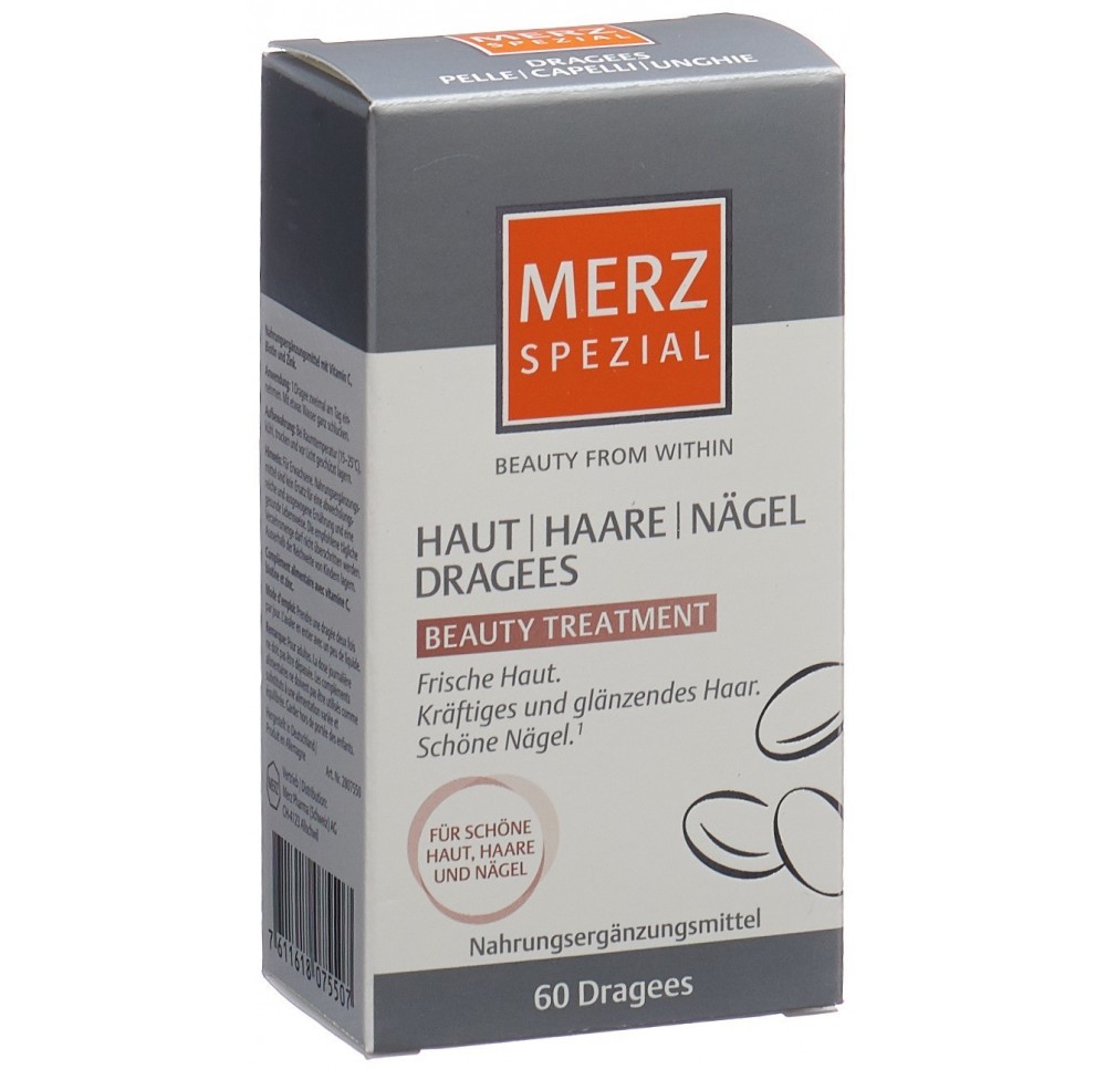 MERZ SPEZIAL dragées peau cheveux ongles 60 pce