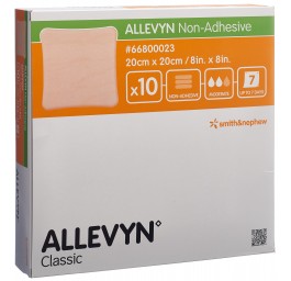 ALLEVYN NON-ADH pansement 20x20cm 10 pce