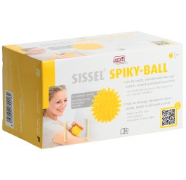 SISSEL Spiky-Ball 8cm jaune 2 pce
