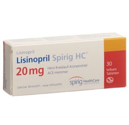 LISINOPRIL Spirig HC cpr 20 mg 30 pce
