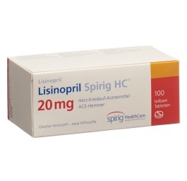 LISINOPRIL Spirig HC cpr 20 mg 100 pce
