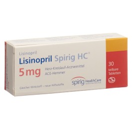 LISINOPRIL Spirig HC cpr 5 mg 30 pce