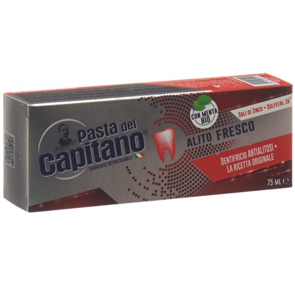 PASTA DEL CAPITANO antibatterico alito fres 75 ml