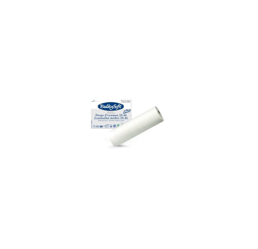 BULKYSOFT Draps exam Prem 50x34cm bla 135f 9 pce