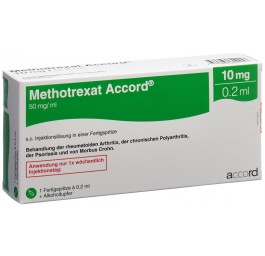 METHOTREXAT Accord 10 mg/0.2ml ser pré 0.2 ml