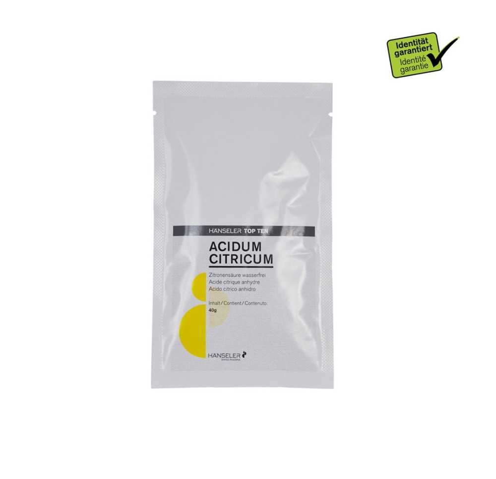 TOP TEN Acide citrique en dose 6 x 120 g