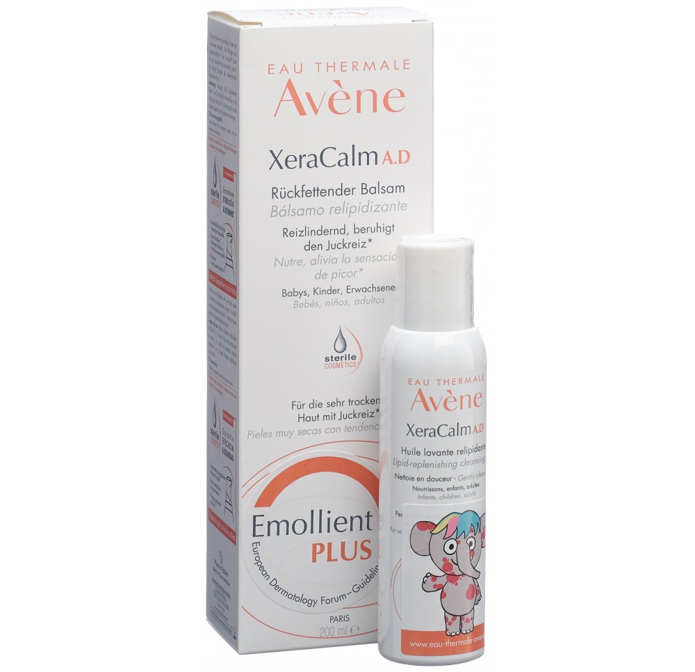 AVENE XeraCalm baume 200ml +huile 100ml