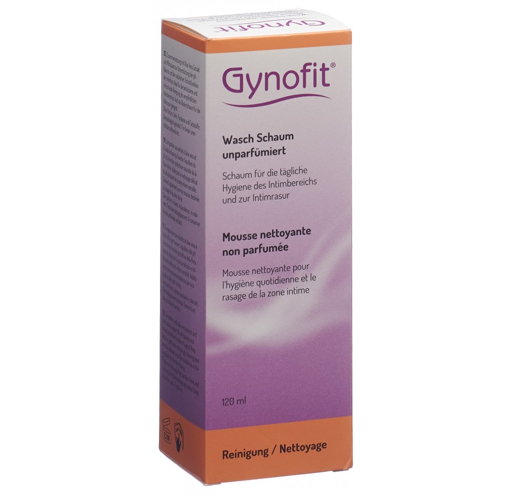 GYNOFIT mousse nettoyante non parfumée dist 100 ml