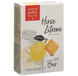 GERBER Biscuits au millet et citron bio 160 g