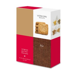 GERBER Biscuits aux quatre céréales bio 160 g