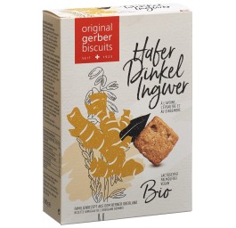 GERBER Biscuits avoine épeautre ging bio 160 g