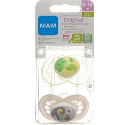 MAM Original lolette sili 6-16m Unisex 2 pce