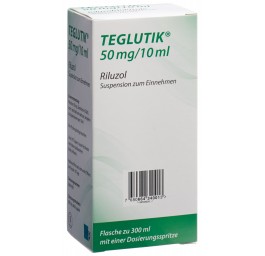 TEGLUTIK susp 50 mg/10ml buvable fl 300 ml