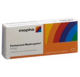 PANTOPRAZOL Mepha gastro cpr pell 20 mg 14 pce