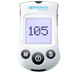 ALPHACHECK glucomètre professional NFC